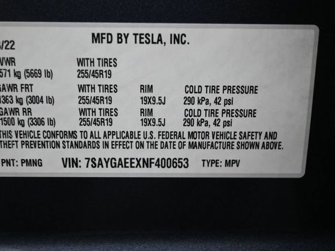 Used 2022 Tesla Model Y Long Range AWD/4WD image 8