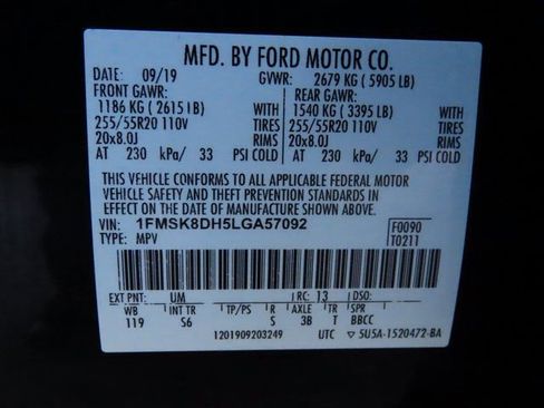 Used 2020 Ford Explorer XLT w/ Equipment Group 202A image 41