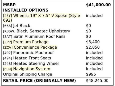 Used 2019 BMW X3 sDrive30i w/ Premium Package RWD image 4