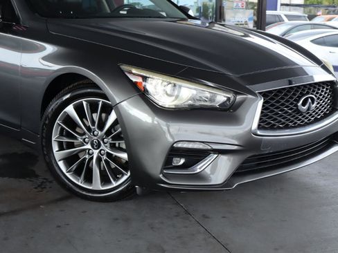 Used 2018 INFINITI Q50 Luxe w/ Cargo Package (L95) image 2