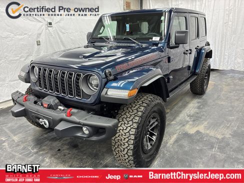 Used 2025 Jeep Wrangler Unlimited Rubicon AWD/4WD image 1