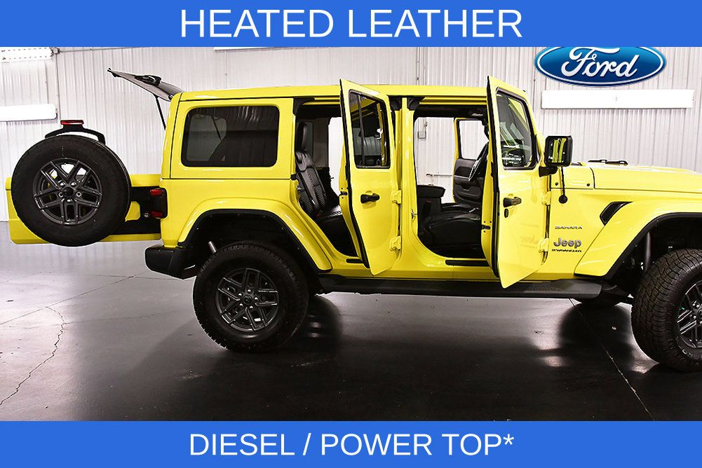 Used 2023 Jeep Wrangler Unlimited Sahara w/ LED Lighting Group AWD/4WD image 29