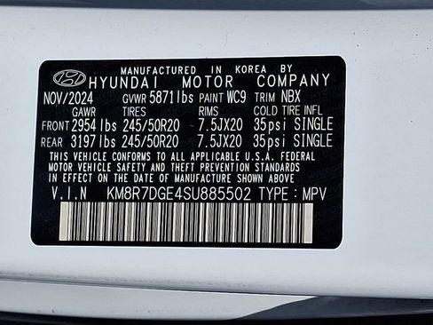 Certified 2025 Hyundai Palisade Calligraphy AWD/4WD image 28