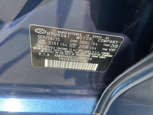 Used 2016 Hyundai Elantra SE FWD image 13