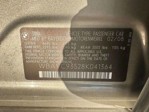 Used 2008 BMW 328xi Sedan image 19