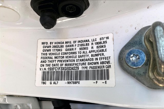 Used 2016 Honda Civic EX-T image 14