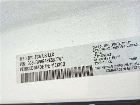 Used 2023 RAM ProMaster 1500 w/ Driver Convenience Group FWD image 15