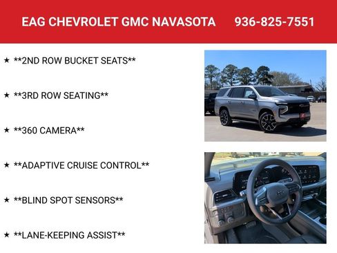 New 2026 Chevrolet Tahoe RST w/ Comfort Package image 8