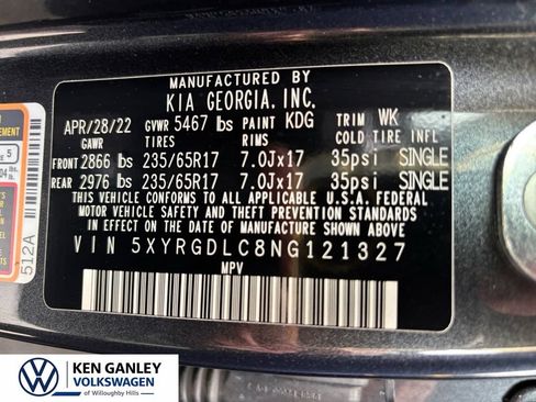 Used 2022 Kia Sorento LX AWD/4WD image 11