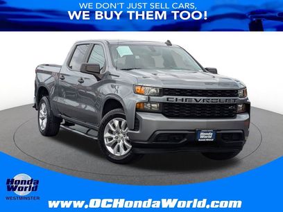 Used 2021 Chevrolet Silverado 1500 Custom w/ LPO, Dark Essentials Package