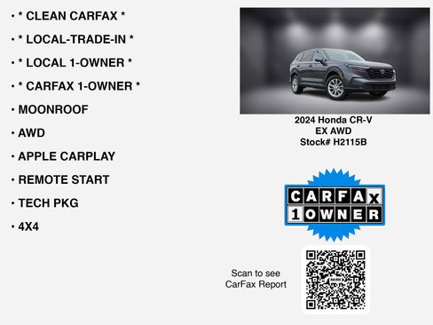 Used 2024 Honda CR-V EX image 7