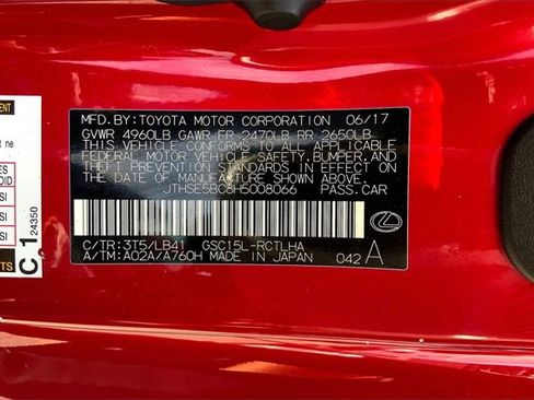 Used 2017 Lexus RC 350 AWD w/ Luxury Package image 28