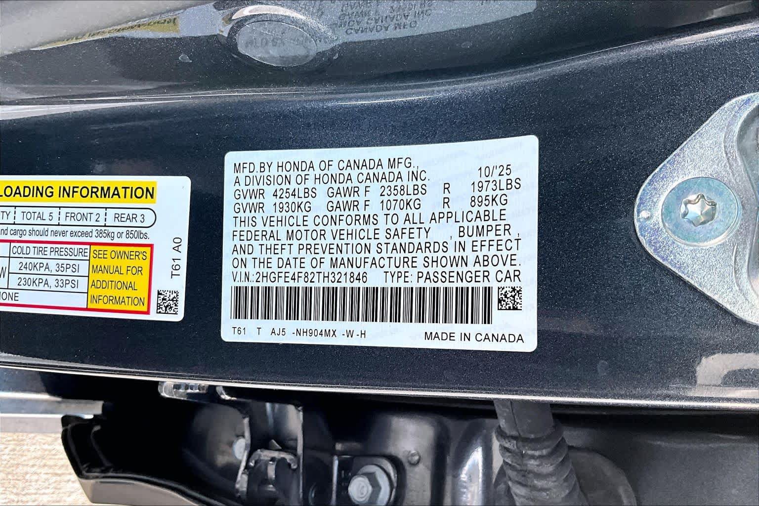 Used 2026 Honda Civic Sport Touring image 33