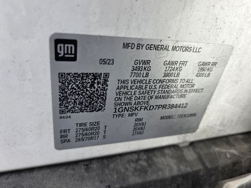 Certified 2023 Chevrolet Suburban Premier AWD/4WD image 21