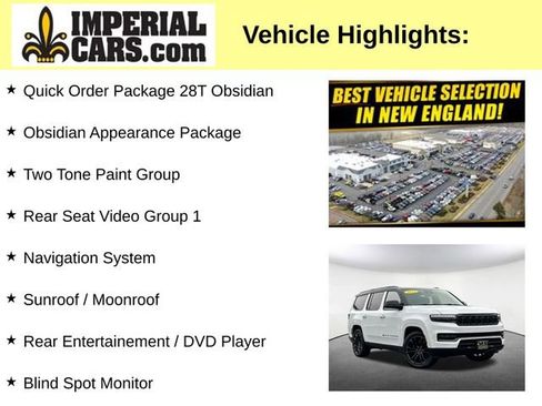 Used 2024 Jeep Grand Wagoneer Series III w/ Rear Seat Video Group 1 image 7