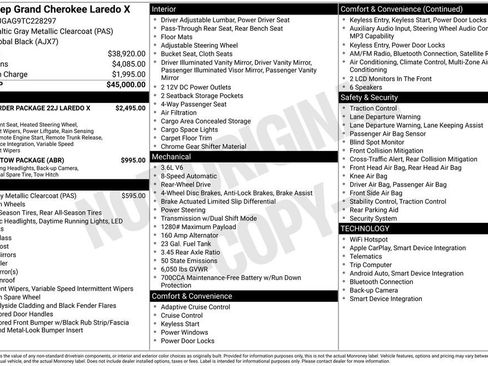 New 2026 Jeep Grand Cherokee Laredo X RWD image 6
