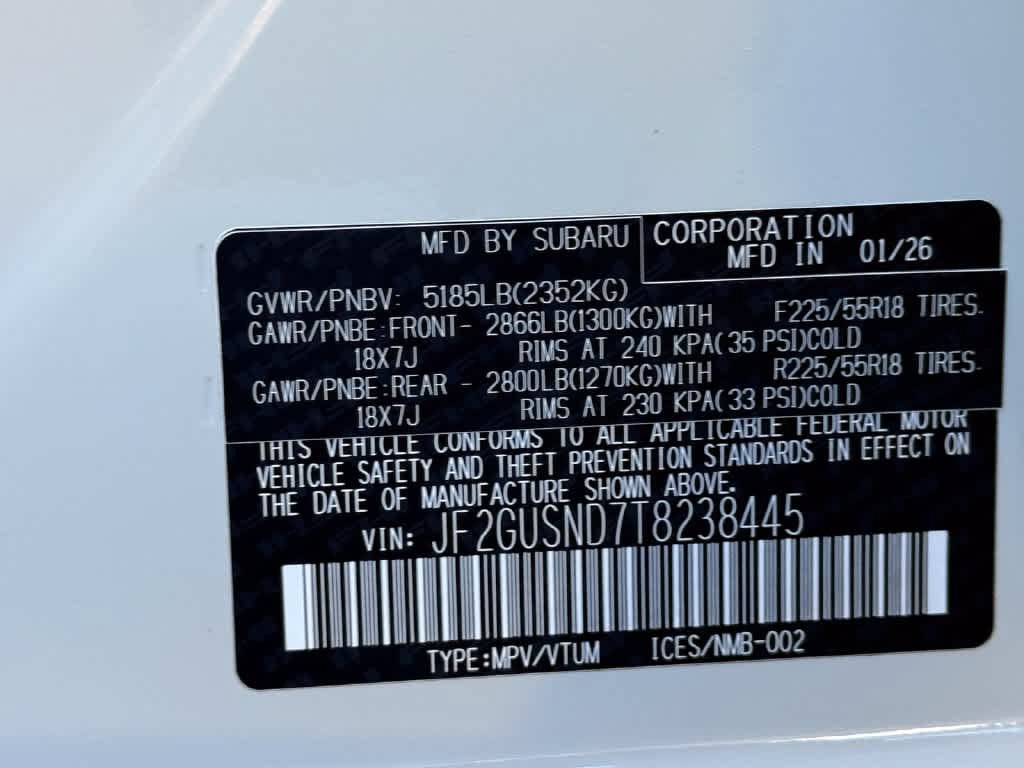 Certified 2026 Subaru Crosstrek 2.5i Limited AWD/4WD image 22