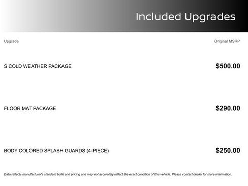New 2026 Nissan Sentra S w/ S Cold Weather Package image 4