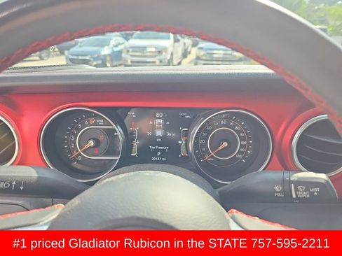 Used 2023 Jeep Gladiator Rubicon w/ LED Lighting Group AWD/4WD image 13