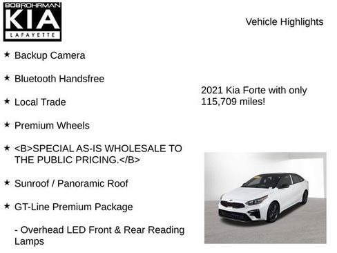 Used 2021 Kia Forte GT-Line w/ GT-Line Premium Package image 8