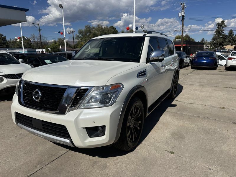 Used 2017 Nissan Armada Platinum w/ Captain Seat Package AWD/4WD image 3