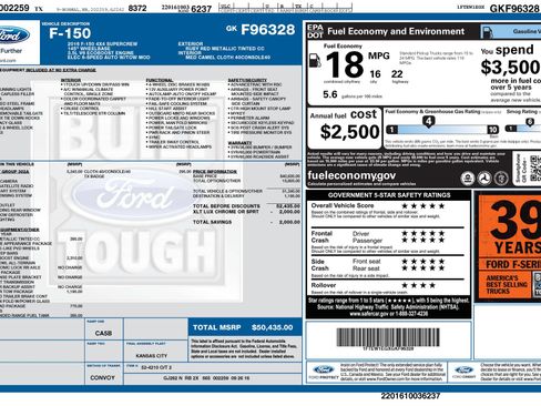 Used 2016 Ford F150 XLT w/ Equipment Group 302A Luxury AWD/4WD image 44