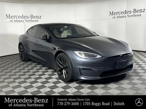 Used 2021 Tesla Model S Plaid image 1