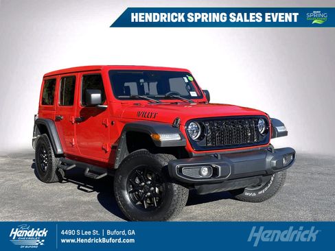 Used 2024 Jeep Wrangler Willys image 1