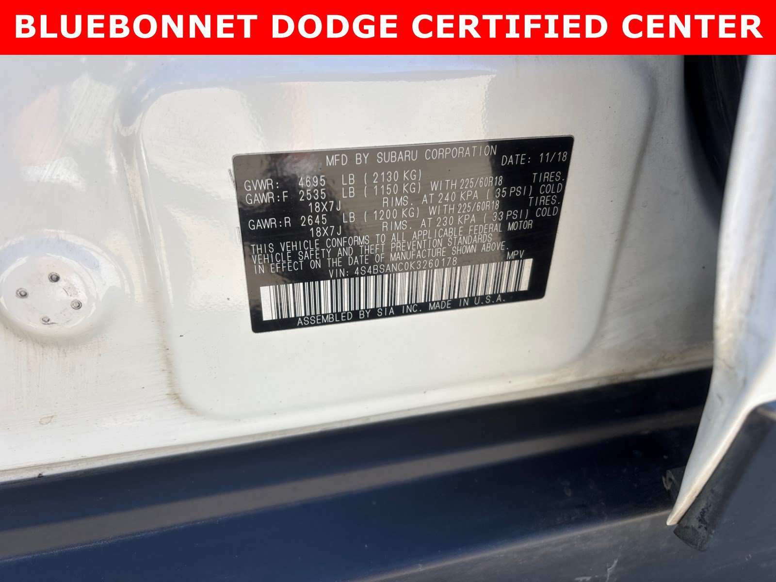 Used 2019 Subaru Outback 2.5i Limited AWD/4WD image 24