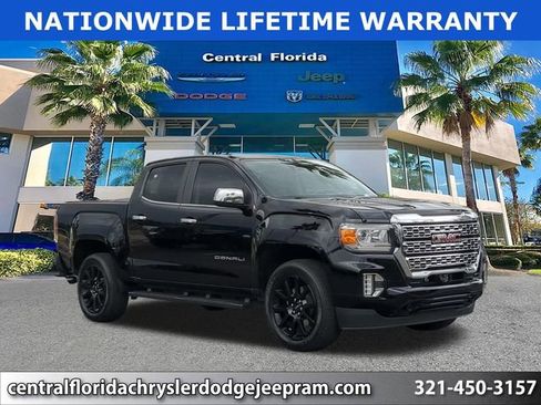 Used 2022 GMC Canyon Denali w/ Denali Black Edition Package image 1