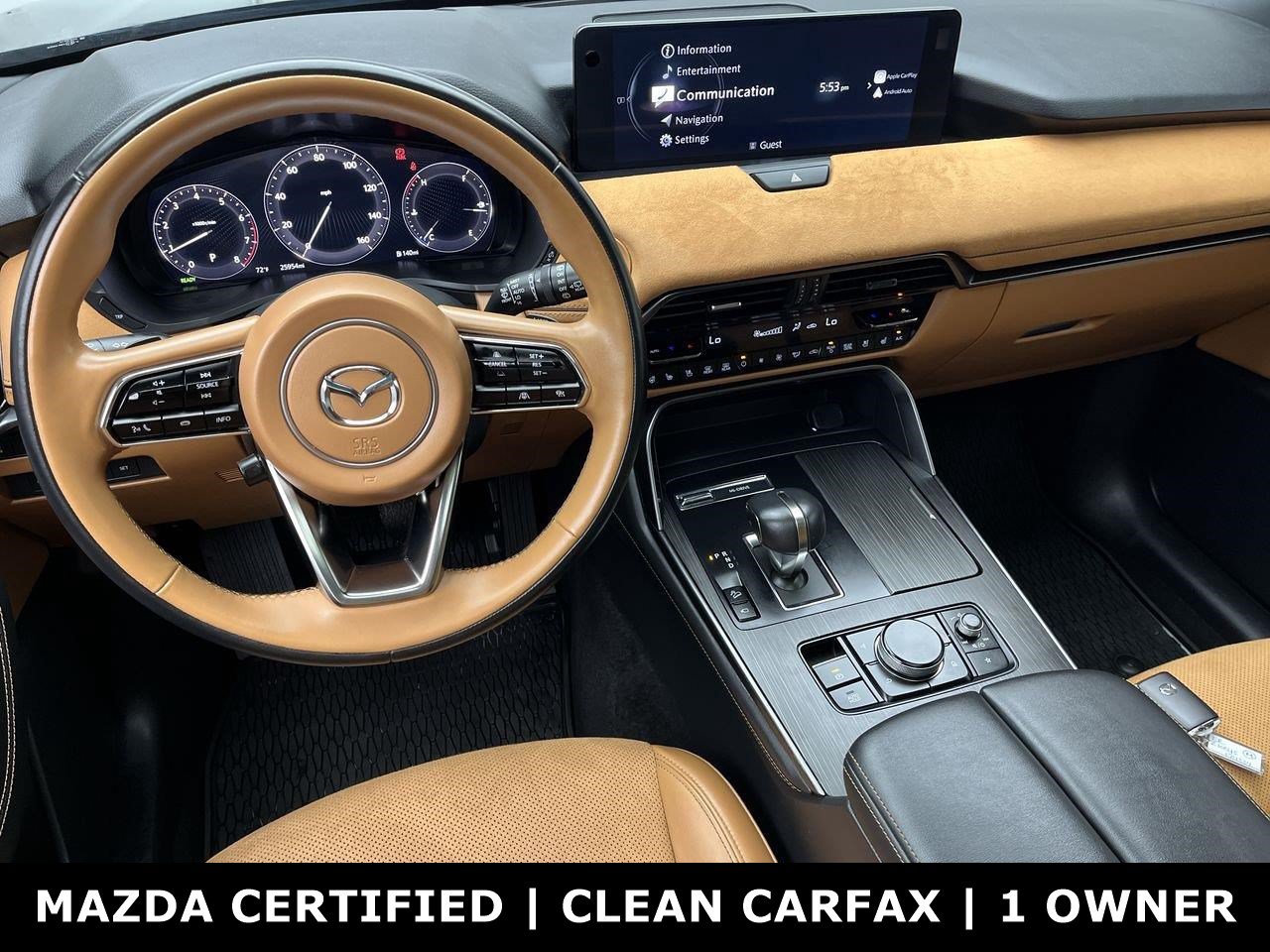 Certified 2024 MAZDA CX-90 3.3 Turbo S w/ Premium Plus AWD/4WD image 16