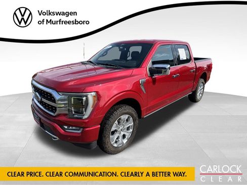 Used 2022 Ford F150 Platinum w/ Max Trailer Tow Package AWD/4WD image 1