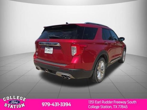 Used 2022 Ford Explorer King Ranch w/ Class IV Trailer Tow Package RWD image 3