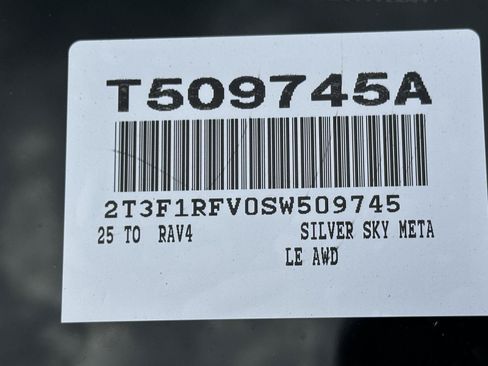 Certified 2025 Toyota RAV4 LE AWD/4WD image 15