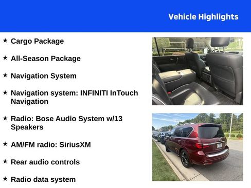 Used 2021 INFINITI QX80 Premium Select w/ All-Season Package RWD image 4