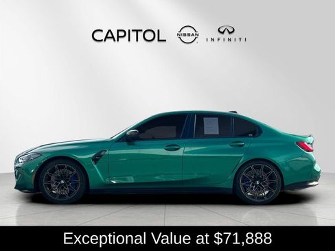 Used 2021 BMW M3 Competition w/ M Carbon Exterior Package image 2