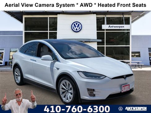 Used 2018 Tesla Model X 75D AWD/4WD image 1