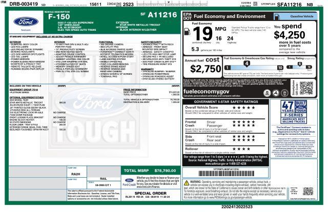 Used 2025 Ford F150 Platinum AWD/4WD image 2