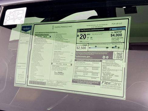 New 2026 Chrysler Pacifica Pinnacle AWD/4WD image 13
