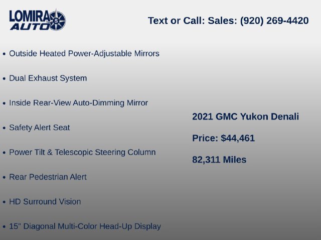 Used 2021 GMC Yukon Denali AWD/4WD image 11