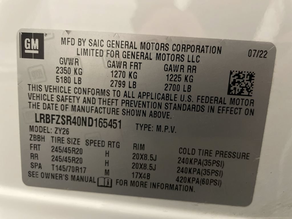 Used 2022 Buick Envision Avenir w/ Technology Package II AWD/4WD image 29