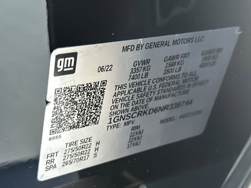 Used 2022 Chevrolet Tahoe RST w/ Luxury Package image 29