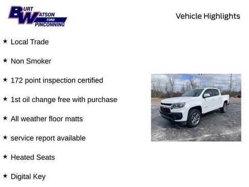 Used 2022 Chevrolet Colorado W/T w/ Custom Special Edition image 10