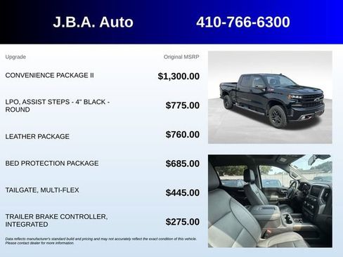 Used 2021 Chevrolet Silverado 1500 LT Trail Boss w/ Convenience Package II AWD/4WD image 5