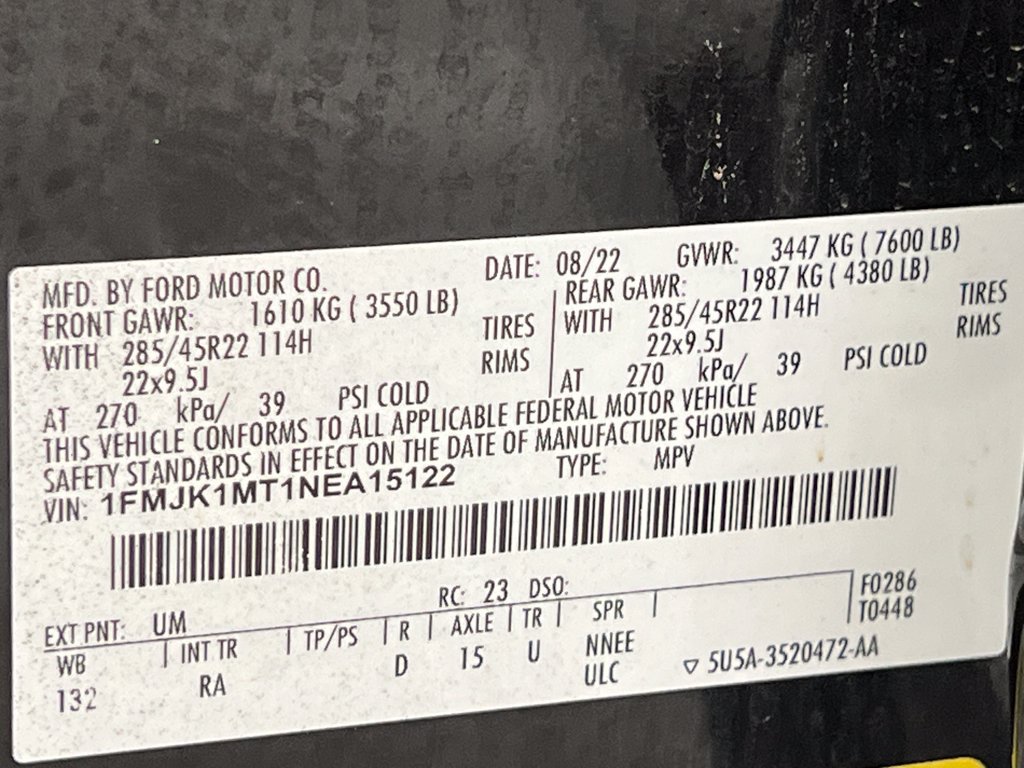 Used 2022 Ford Expedition Max Platinum AWD/4WD image 65