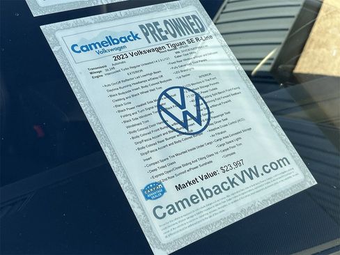 Certified 2023 Volkswagen Tiguan SE R-Line image 6