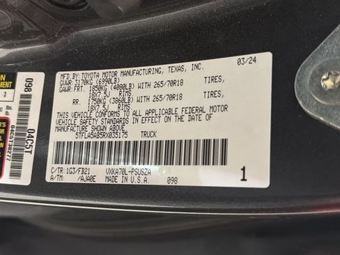 Used 2024 Toyota Tundra SR5 RWD image 11