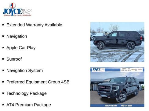 Certified 2023 GMC Yukon AT4 w/ AT4 Premium Package image 9