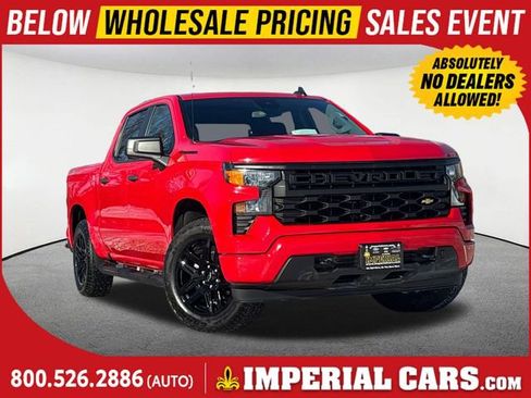 Used 2023 Chevrolet Silverado 1500 Custom w/ LPO, Dark Essentials Package image 1