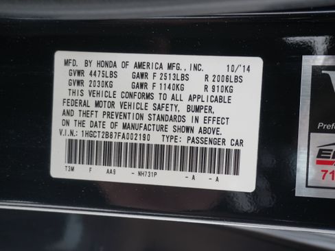 Used 2015 Honda Accord EX-L image 26
